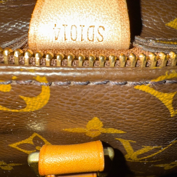 Louis Vuitton Monogram Brown Leather Pouch - Picture 3 of 3